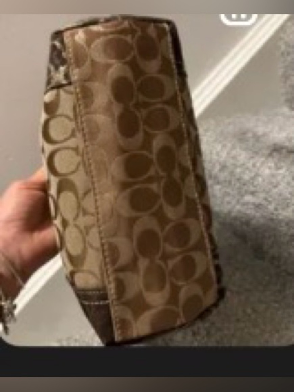 Coach Legacy Signature Patchwork Tote. - Picture 5 of 6